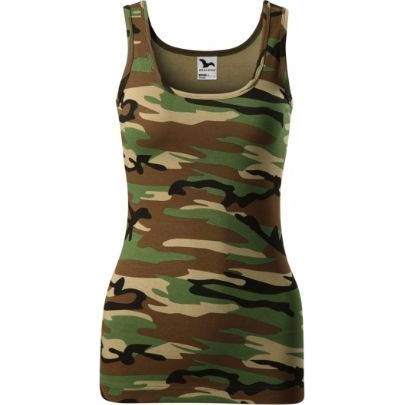 C36 Camo Triumph Tílko dámské camouflage brown XS