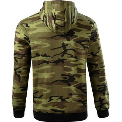 C19 Camo Zipper Mikina pánská camouflage green S