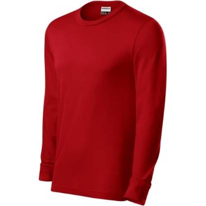 R05 Resist LS Triko unisex červená L