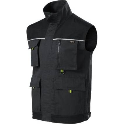 W54 Ranger Pracovní vesta pánská ebony gray 44/46
