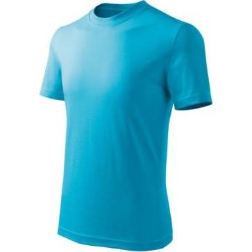 F38 Basic Free Tričko dětské tyrkysová 158 cm/12 let
