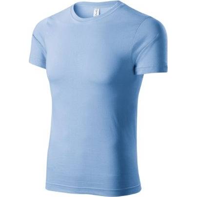 P73 Paint Tričko unisex nebesky modrá XS