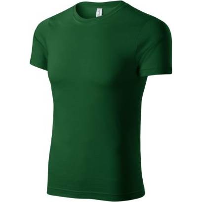 P74 Peak Tričko unisex lahvově zelená XS