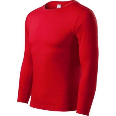 P75 Progress LS Triko unisex červená XS