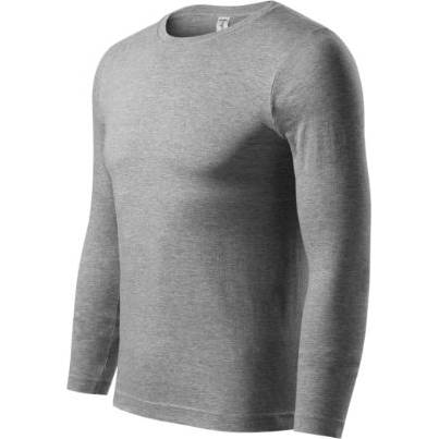 P75 Progress LS Triko unisex tmavě šedý melír XS