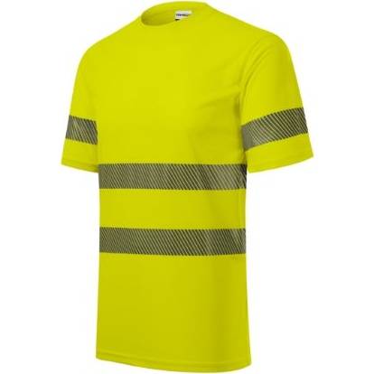 1V8 HV Dry Tričko unisex fluorescenční žlutá S