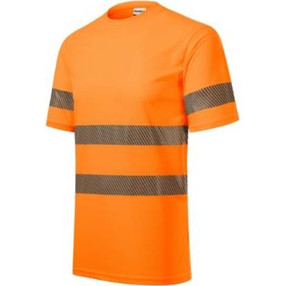 1V8 HV Dry Tričko unisex fluorescenční oranžová S