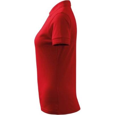 210 Pique Polo Polokošile dámská červená 3XL