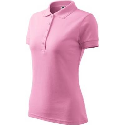 210 Pique Polo Polokošile dámská růžová XS