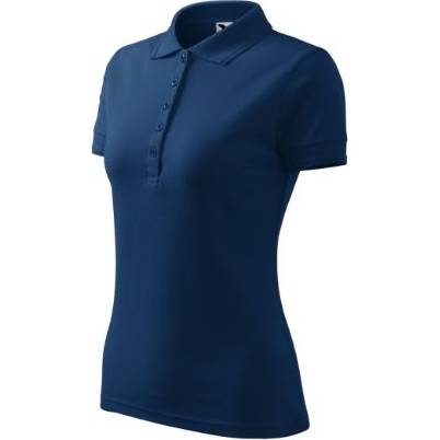 210 Pique Polo Polokošile dámská půlnoční modrá XS