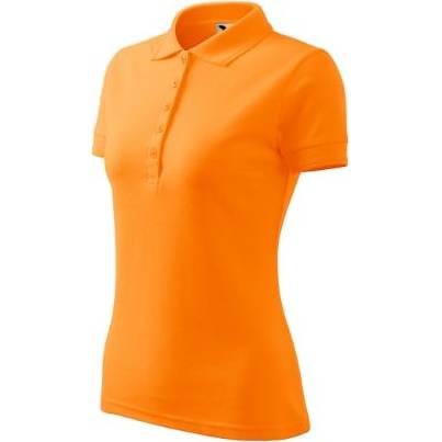 210 Pique Polo Polokošile dámská tangerine orange XS