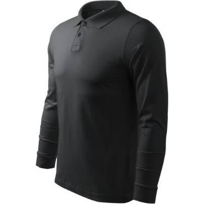 211 Single J. LS Polokošile pánská ebony gray S