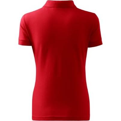 213 Cotton Polokošile dámská červená XS