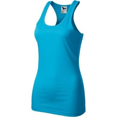 167 Racer Tílko dámské tyrkysová XS