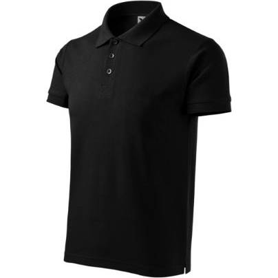 215 Cotton Heavy Polokošile pánská černá S