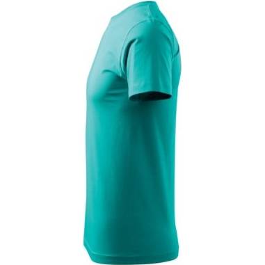 129 Basic Tričko pánské barva emerald,  velikost XS,  pohlaví PÁNSKÉ