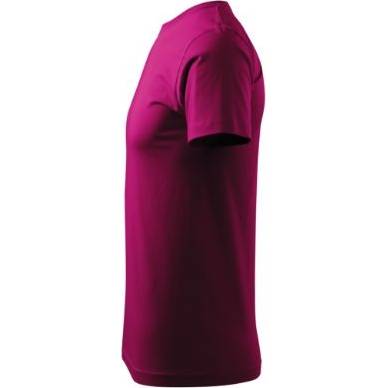 129 Basic Tričko pánské barva fuchsia red,  velikost XS,  pohlaví PÁNSKÉ