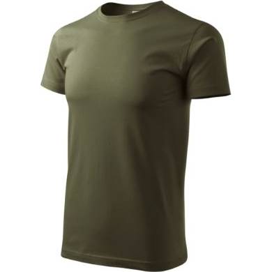 129 Basic Tričko pánské barva military,  velikost XS,  pohlaví PÁNSKÉ