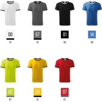 131 Infinity Tričko unisex azurově modrá S
