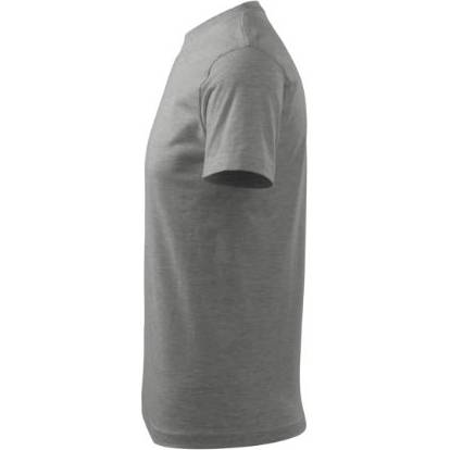 132 Classic New Tričko pánské tmavě šedý melír 3XL