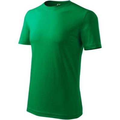 132 Classic New Tričko pánské středně zelená S