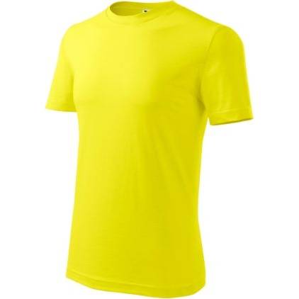 132 Classic New Tričko pánské citronová S