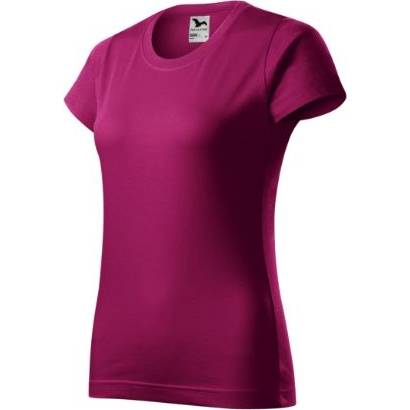 134 Basic Tričko dámské fuchsia red XS