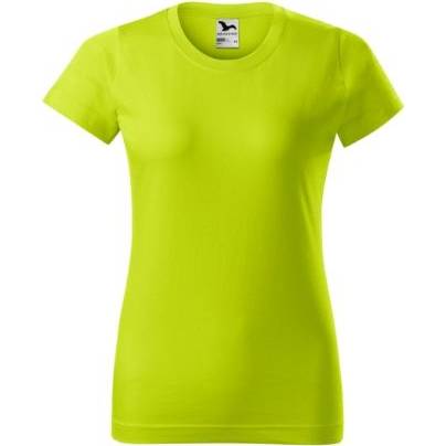 134 Basic Tričko dámské limetková XS