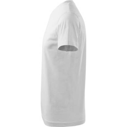 111 Heavy V-neck Tričko unisex bílá S