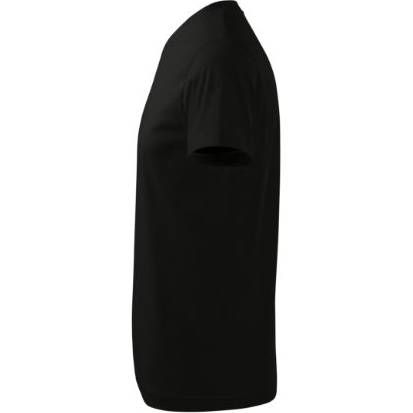 111 Heavy V-neck Tričko unisex černá S