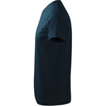 111 Heavy V-neck Tričko unisex námořní modrá S
