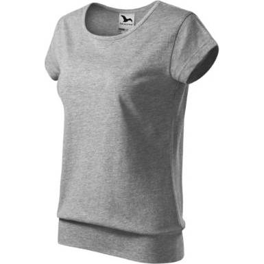 120 City Tričko dámské tmavě šedý melír XS