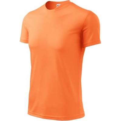 124 Fantasy Tričko pánské neon mandarine S