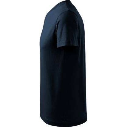 102 V-neck Tričko unisex námořní modrá S