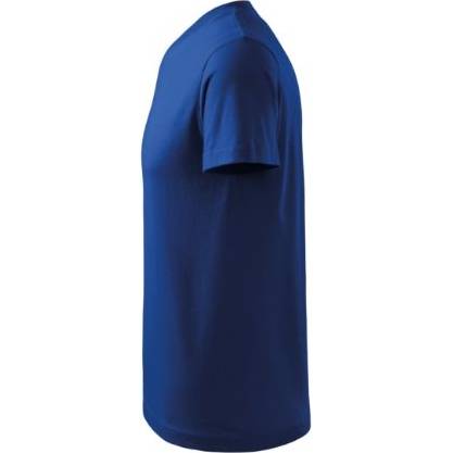 102 V-neck Tričko unisex královská modrá S