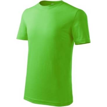 135 Classic New Tričko dětské apple green 110 cm/4 roky