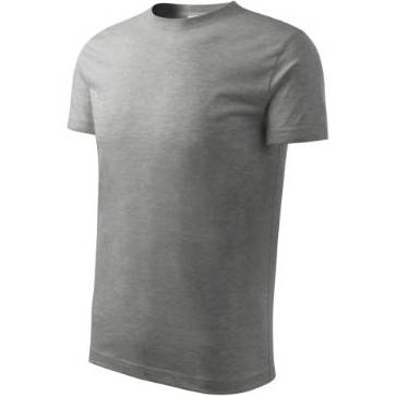 138 Basic Tričko dětské tmavě šedý melír 158 cm/12 let