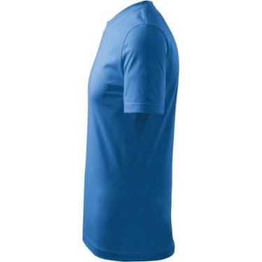 138 Basic Tričko dětské azurově modrá 110 cm/4 roky