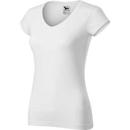 162 Fit V-neck Tričko dámské bílá XS