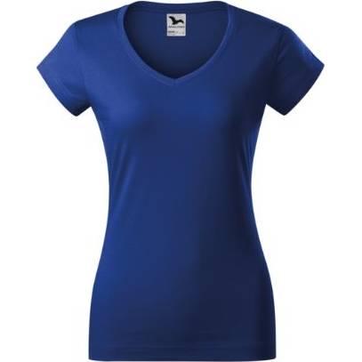 162 Fit V-neck Tričko dámské královská modrá XS