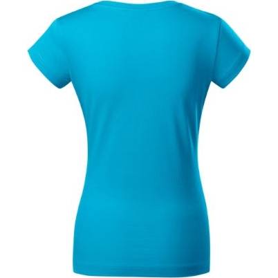 162 Fit V-neck Tričko dámské tyrkysová XS