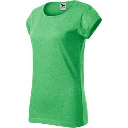 164 Fusion Tričko dámské zelený melír XS