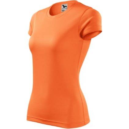 140 Fantasy Tričko dámské neon mandarine XS