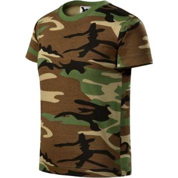 149 Camouflage Tričko dětské camouflage brown 110 cm/4 roky