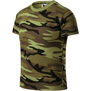 149 Camouflage Tričko dětské camouflage green 110 cm/4 roky