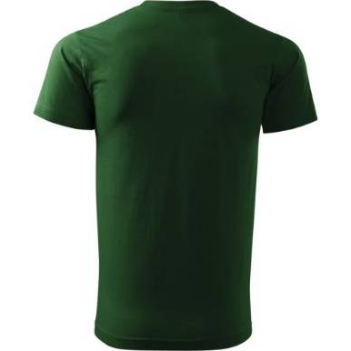 137 Heavy New Tričko unisex lahvově zelená 3XL