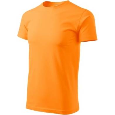 137 Heavy New Tričko unisex tangerine orange XS