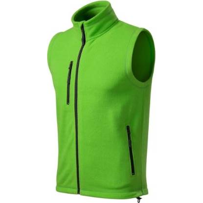 525 Exit Fleece vesta unisex apple green XS