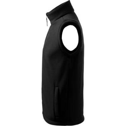 518 Next Fleece vesta unisex černá XS