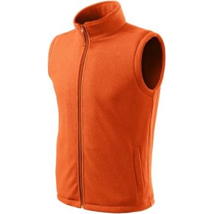 518 Next Fleece vesta unisex oranžová XS